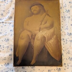 Unique Art Print with Nude Figure